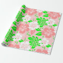 Pesquisar por havaiano papel de papel de presente Hibisco