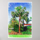 Pesquisar por desenho palmeira pôsteres Florida