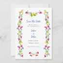 Pesquisar por floral save the date convites Aquarela