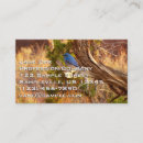 Pesquisar por bluebird cartao de visita Natureza