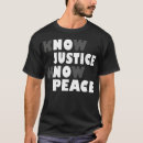 Pesquisar por justiça paz camisetas Preto