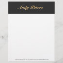 Pesquisar por preto e ouro papel timbrado Caligrafia