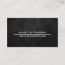 Pesquisar por detective cartao de visita Profissional