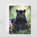 Pesquisar por panteras pretas cartoes postais Gato grande