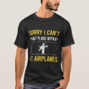 Pesquisar por controle remoto camisetas Avião de rc