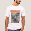 Pesquisar por munch a pintura camisetas Almoçar