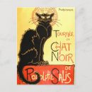 Pesquisar por le chat noir cartoes postais Vintage