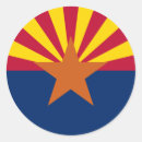 Pesquisar por bandeira do estado da arizona adesivos Sinalizadores