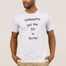 Pesquisar por osteopata camisetas Doutor