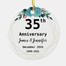 Pesquisar por 35 anos de casamento ornamentos Couple