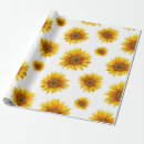 Pesquisar por girassóis papel papel de presente Rústico