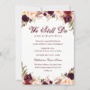 Pesquisar por burgundy floral convites Marsala