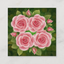Pesquisar por romantico cartao de visita Rosas rosa