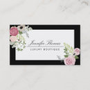 Pesquisar por design do vintage cartao de visita Elegante