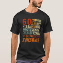 Pesquisar por 60 anos de casamento camisetas Engraçado