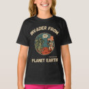 Pesquisar por aliens no espaço camisetas For kids