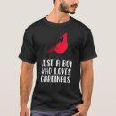 Pesquisar por cardeal masculino camisetas Observador de aves