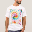 Pesquisar por espiral arco íris camisetas Padrão