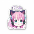 Pesquisar por gato azul desenhos animados adesivos Kawaii