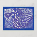 Pesquisar por desenho abstrato cartoes postais Azul