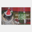 Pesquisar por natal pug adesivos Cão
