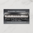Pesquisar por estúdio música cartao de visita Professor de piano