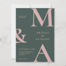 Pesquisar por rosa e verde convites For her