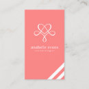 Pesquisar por corações cor rosa de cartao de visita For her