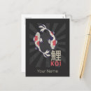 Pesquisar por carpa japonesa cartoes postais Koi