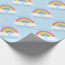 Pesquisar por nuvens bonitas papel de presente Bebê