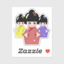 Pesquisar por bonecas japonesas adesivos Japonês