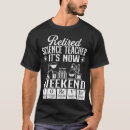 Pesquisar por professor de ciências aposentado camisetas Cientista