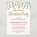 Pesquisar por festa natalícia do escritório convites Ouro