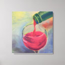 Pesquisar por vinho tinto impressão de canvas Arte