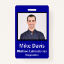 Pesquisar por design azul crachás Do funcionário