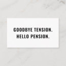 Pesquisar por pensões cartao de visita Aposentado