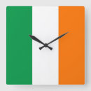 Pesquisar por ireland relogios de parede Bandeira irlandesa