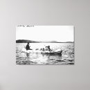 Pesquisar por canoa impressão de canvas Lago