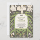 Pesquisar por art nouveau convites Floral