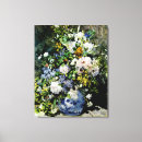 Pesquisar por renoir pôsteres impressão de canvas Flores
