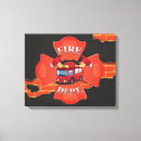 Pesquisar por do bombeiro impressão de canvas Incêndio