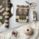 Pesquisar por engrenagens do steampunk papel de presente For him