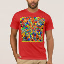 Pesquisar por abstrato colorido camisetas Padrão