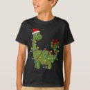 Pesquisar por camisas do dinossauro para meninas camisetas Xmas