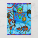 Pesquisar por arte estranha cartoes postais Abstrato