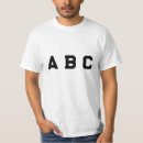 Pesquisar por camisa do alfabeto camisetas Abc