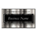 Pesquisar por textura do metal cartao de visita Clássico