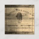 Pesquisar por wood cartao de visita Rústico