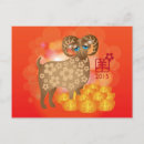 Pesquisar por chinese new year cartoes postais Cabra