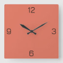 Pesquisar por cores da terra relogios de parede Moderno